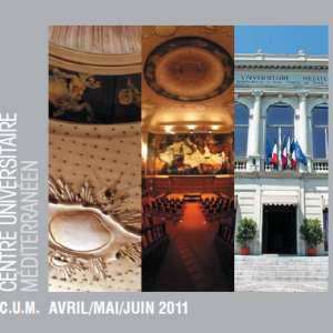 Cycle de conférences du CUM pour Mai-Juin