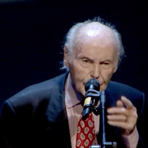 René de Obaldia reçoit le prix Audiberti 2016