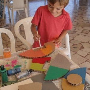 MONACO : Ateliers créatifs de l'association Terres méditerranéennes