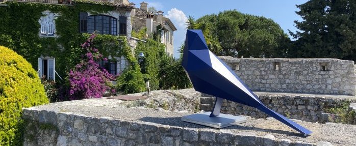 La poésie des oiseaux enchante le parcours de la 3e Biennale Internationale de Saint Paul de Vence 