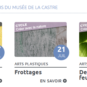 Ateliers dans les musées pendant la saison estivale : Cannes révèle les artistes en herbe