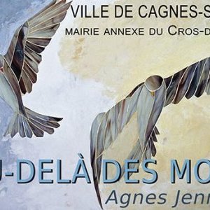 Au delà des mots, exposition de l'artiste plasticienne Agnes Jennepin 