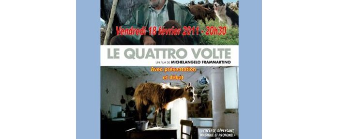 Projection-débat : LE QUATTRO VOLTE de Michelangelo FRAMMARTINO 