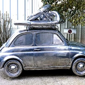 « Un Dimanche à Nice », oeuvre de Stéphane Cipre, installée sur la Prom le 14 novembre ! 