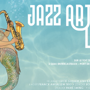 L'Espace Culturel départemental Lympia transforme sa terrasse en club de jazz à ciel ouvert