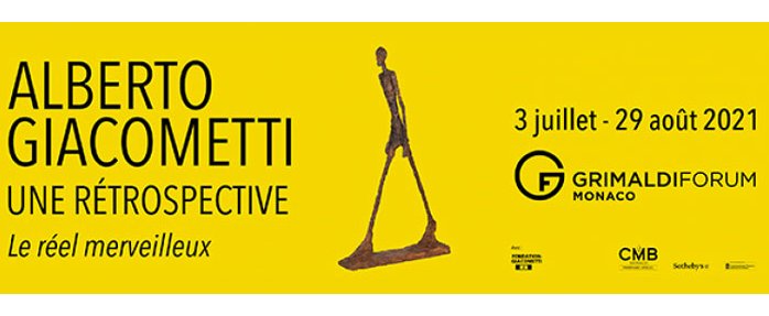 L'expo d'été 2021 du Grimaldi Forum Monaco sera consacrée à Alberto Giacometti