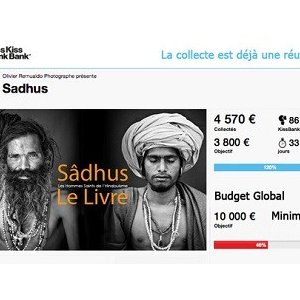 Sâdhus, un projet de livre unique 