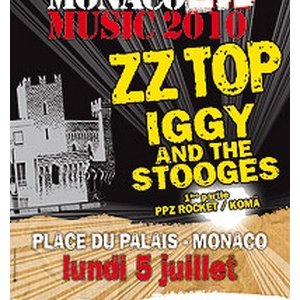 Monaco Live Music 2010 : ZZ Top et Iggy & The Stooges en concert ! 