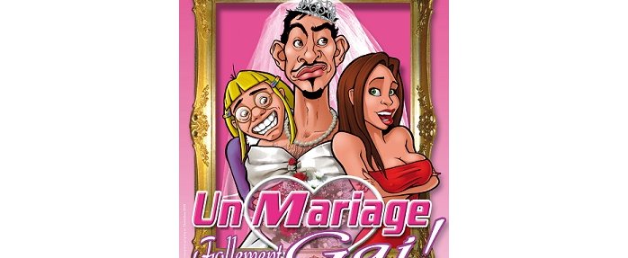 "Un mariage follement gai" : Une caricature qui a un vrai fond