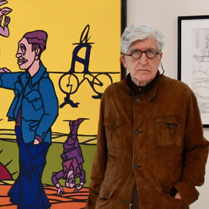 Les "Ligne(s) de vie" narratives de Valério Adami à suivre au Musée Cocteau