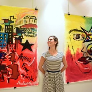 La lumière « grecque » de Marinda Scaramanga à la Galerie des Pêcheurs de Monaco