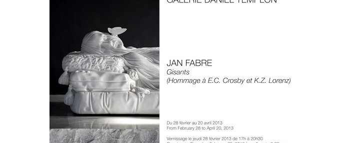 Jan Fabre : "Gisants"