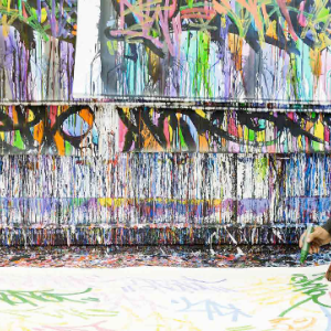 JonOne, un pionnier du street art au Carré Sainte-Anne à Montpellier cet été !