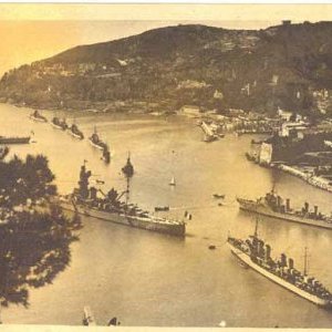 Les Peintres Officiels de la Marine en escale à Villefranche-sur-Mer