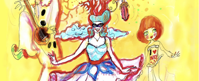 Galerie Ferrero : "Virginie Broquet Reine du Carnaval Pop"