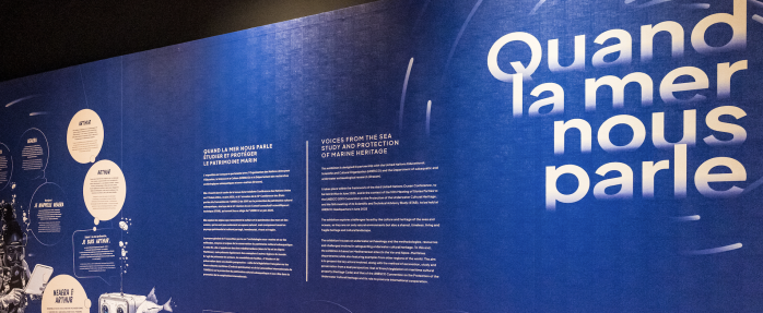 Quand la mer nous parle - Étudier et protéger le patrimoine marin au Musée d'Archéologie de Nice-Cimiez