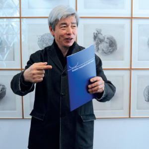 FONDATION MAEGHT : l'artiste coréen Lee Bae sur des charbons de bois ardents