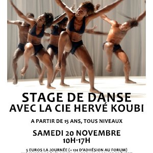 Stage de danse avec la Cie Hervé Koubi