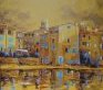 Patrick Turion : La Ponche huile sur toile 100X100 cm