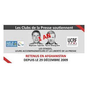  Journée nationale en soutien à Hervé et Stéphane, otages en Afghanistan