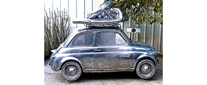 « Un Dimanche à Nice », oeuvre de Stéphane Cipre, installée sur la Prom le 14 novembre ! 