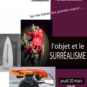 Conférence sur le Surréalisme à Antibes 