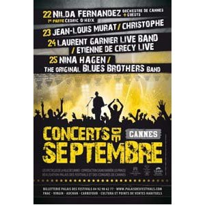  Concerts de Septembre 2010 : soirées éclectiques !