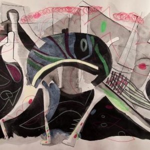 All Friends - Baltasar Dürrbach (Dessins et peintures ) - Flair Galerie /Arles