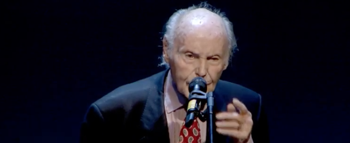 René de Obaldia reçoit le prix Audiberti 2016