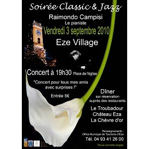Soirée Classic & Jazz : Piano avec Raimondo Campisi