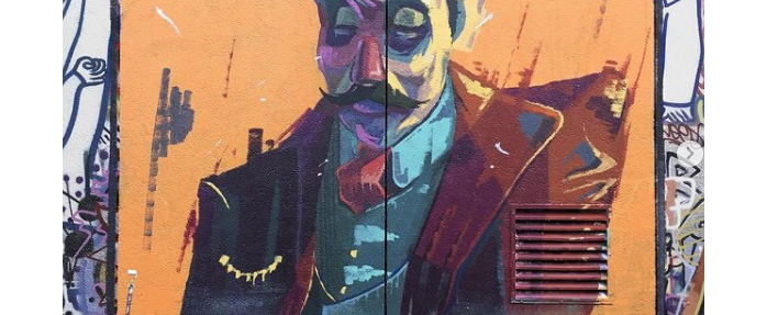 Primal présentera son oeuve streetart sur le MUR de Mouans Sartoux le 12 février