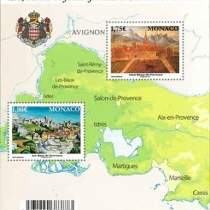 Bloc commémoratif Anciens Fiefs des Grimaldi de Monaco en Provence