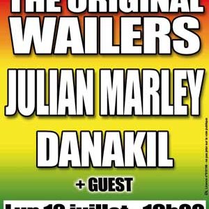 The big reggae Festival - Part XIV the Original Wailers > Julian Marley > Danakil + Guest