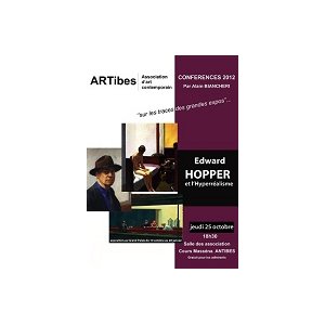 Antibes : Conférence Edward Hopper